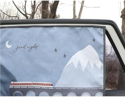 Magnetic Car Sun Shade Curtain for Side Window – Sun Blocker and UV Protector - Image 5