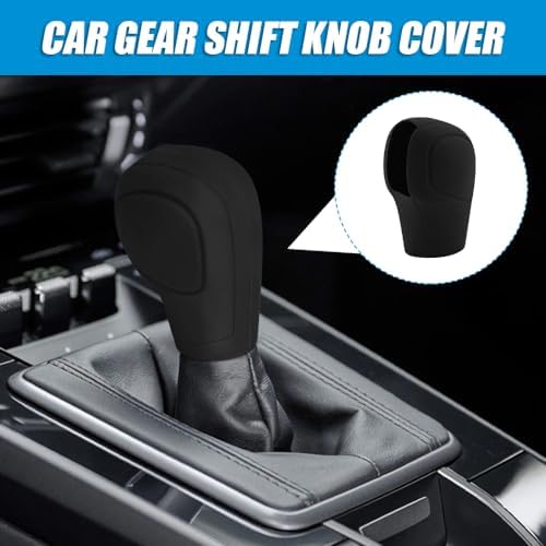 Car Gear Shift Knob Cover, Gear Shift Knob Cover Car Protect Accessories - Image 3