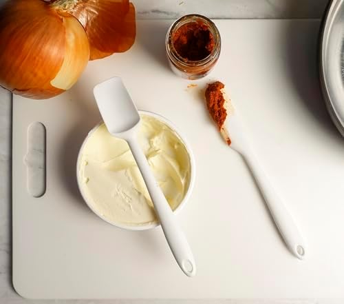 RSVP International Ela Collection Silicone Coated Steel, Mini Spatula/Spoon - Image 5