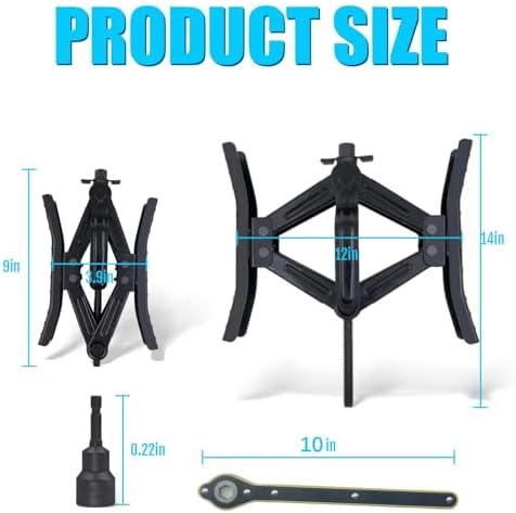 RV Rotatable Wheel Chock Stabilizers, Camper Heavy Duty Tire Chock Stabilizers - Image 3