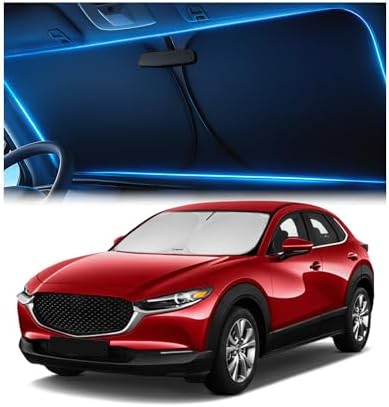Magnelex Windshield Sun Shade for Mazda CX-30 2019-2025 2026, Foldable Car by Magnelex