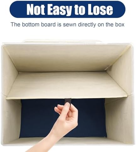 Bagnizer Large 42 Quarts Fabric Storage Bins - Image 3