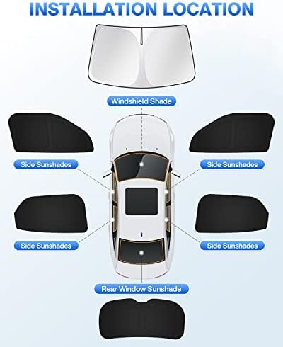 Canvcle Sunshade for 2021-2025 2026 Chevrolet/Chevy Trailblazer Windshield Sun - Image 6