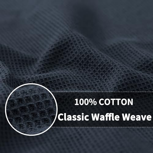 Homaxy 100% Cotton Waffle Weave Kitchen Towels, 4 Pack - Image 2