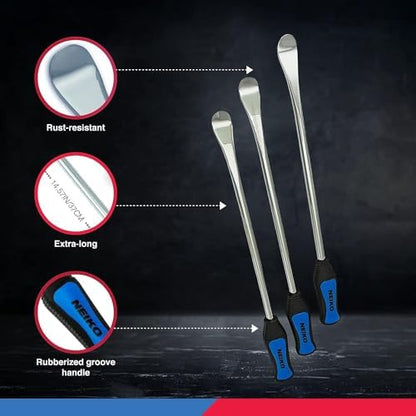 NEIKO 20601A 14.5” Steel Tire Spoons Tool Set, Tire Tools Include 3 Piece Tire - Image 4