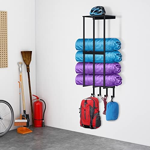 Camping Chair Wall Storage for Garage, Metal Camping Chair Storage Rack Wall - Image 4