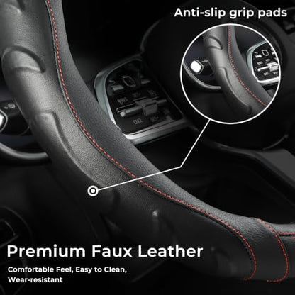 Black Seal Steering Wheel Cover - Image 4