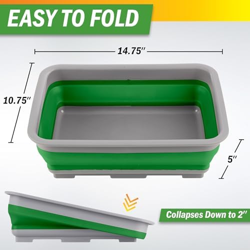 Collapsible Bucket for Cleaning 2-Pack - Image 2
