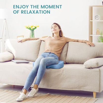 Gel Seat Cushion, Cooling Memory Foam Cushion - Image 7