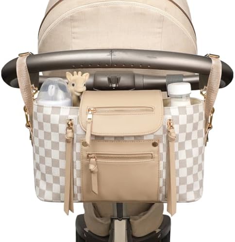 miss fong Checkered Stroller Caddy by missfong