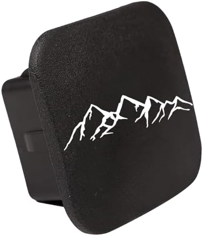 2 Inch Mountain range Trailer Hitch Cover by Unknown