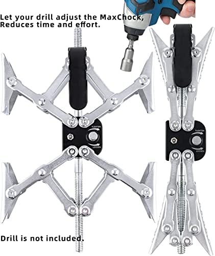 X-Shaped RV Stabilizer Wheel Chock Dual Axel RV Travel Trailer Camper Tire - Image 2