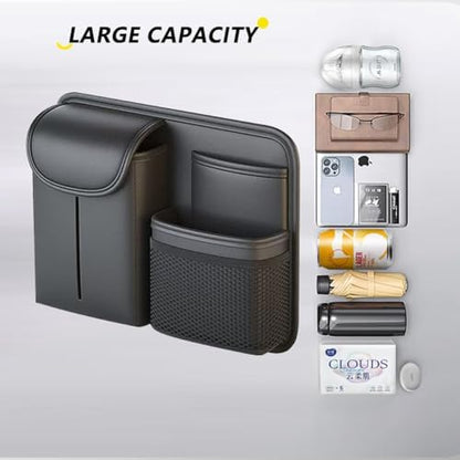 Tumecos Car Seat Back Storage Bag, Backseat Organizer - Image 4