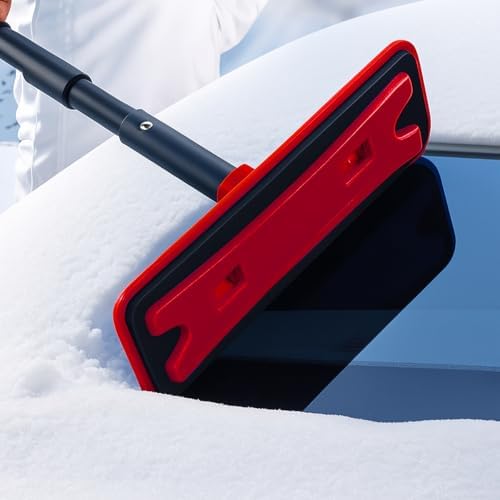36" Car 3-in-1 Snow Brush, Detachable Extendable Vehicle Windshield Ice Frost - Image 6