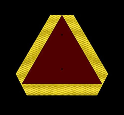 Ignixia Slow Moving Vehicle Sign, Rust free Aluminium Slow Moving Vehicle - Image 3