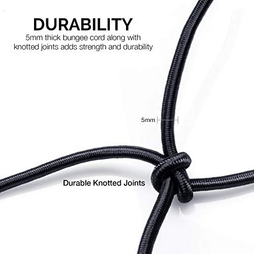 NEIKO 50971A 4'x6' Super Duty Cargo Net, Bungee Net - Image 2