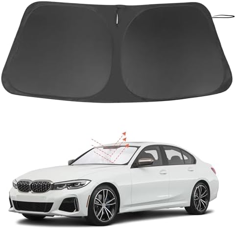 Windshield Sun Shade for 2019-2026 BMW 3 Series Accessories by LHFLIVE