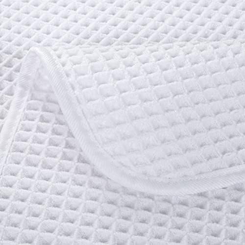 POLYTE 430 GSM Poly Blend Microfiber Quick Dry Waffle Hand Towel, 16x30 in - Image 5