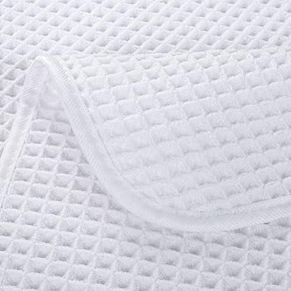 POLYTE 430 GSM Poly Blend Microfiber Quick Dry Waffle Hand Towel, 16x30 in - Image 5