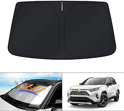 KUST Windshield Sun Shade for Toyota RAV4 2019-2022 2023 2024 2025 2026 Window by KUST