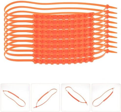 GALPADA 10Pcs Nylon Snow Tire Chains Anti-skid Traction Straps - Image 2