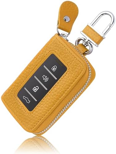 Car Key Fob Case for Replacing Old Key Fob Cover, Genuine Leather Car Key Case by OFBAND