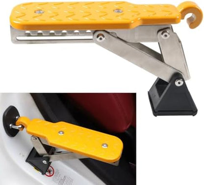 FSFY Feet Stand Pedal Foldable Roof Rack Car Door Step 1 Set Aluminium Alloy + - Image 2