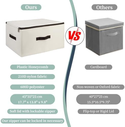 Folding Lidded Storage Bins - Image 6