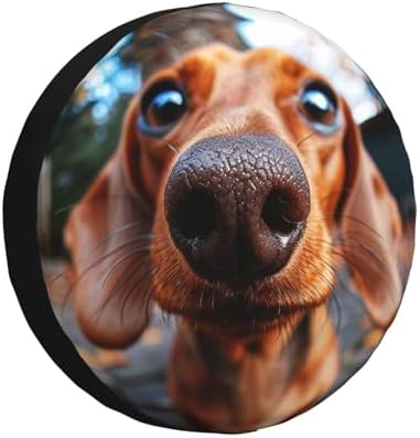 Dachshund Dog Spare Tire Cover Weatherproof Universal Wheel Protectors Wheel by Unknown