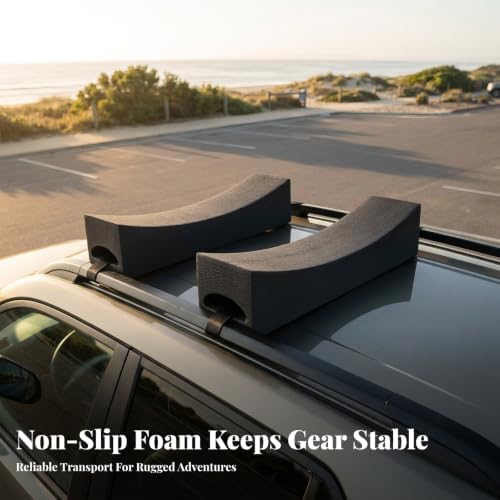 kowaku 2 Pieces Curved Roof Rack Blocks, Style to 1 - Image 2