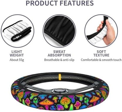 Mushroom Steering Wheel Cover Anti-Slip Universal - Image 4