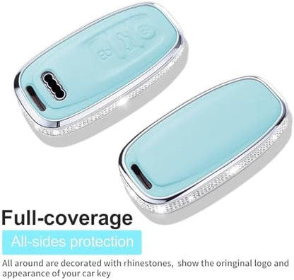 for Audi Key Fob Cover with Keychain - Image 4