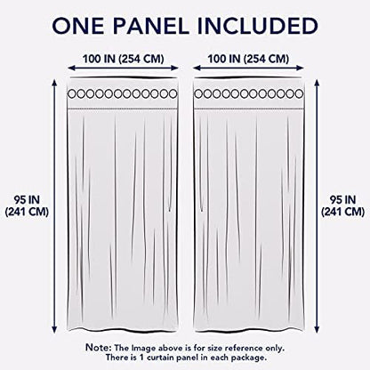 PureFit Outdoor Curtains for Patio Waterproof Weatherproof Outside Curtains - Image 6