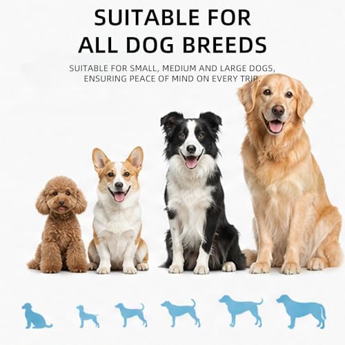 Dog Seat Belt for Car, Pet Seatbelt Designed for Two Pets - Image 4