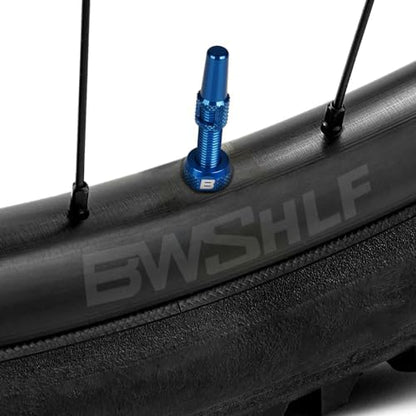 BWSHLF Tubeless Presta Valve Stem 40/44/55/60/65/70/80/100 mm, Super Light - Image 3