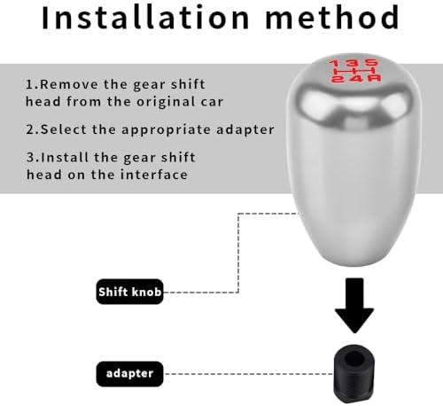 Car Gear Shift Knobs, Manual Gear Shift Knobs Replacement - Image 4