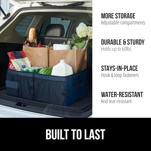 GORILLA GRIP Trunk Organizer for SUV and Cars, Large Capacity - Image 2