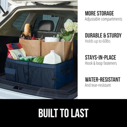 GORILLA GRIP Trunk Organizer for SUV and Cars, Large Capacity - Image 2