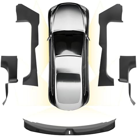 3W Tesla Model Y Juniper 2025 2026 5 Seat Door Sill Protector (Not Standard by 3W
