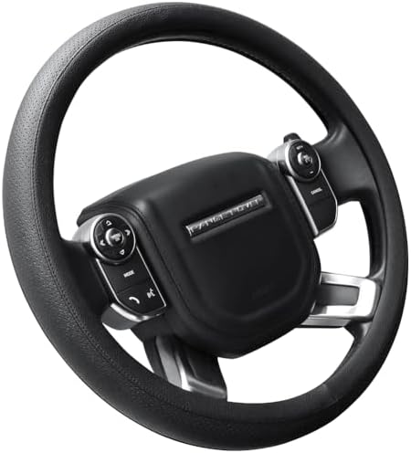 SEG Direct Breathable Car Steering Wheel Cover Large Size 15.5-16 inch by SEGDirect
