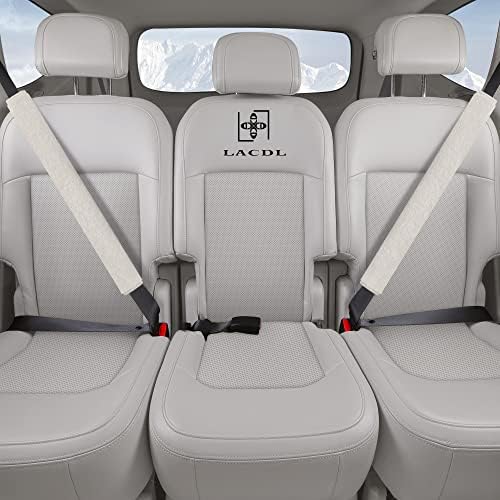 LACDL Extra Long Seatbelt Covers Super Soft Furry - Image 3