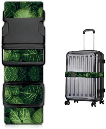 Luggage Straps for Suitcases, Heavy Duty Travel Belt by JYCardPKT