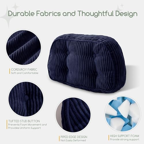 HIGOGOGO Lumbar Support Pillow for Recliner Chair/Accent Chair/Couch/Office - Image 3