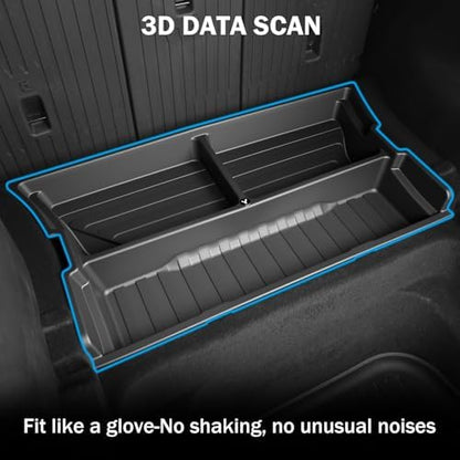 Hidden Trunk Organizer Tray for Tesla Model Y 2019-2026, Custom-Fit Rear - Image 6