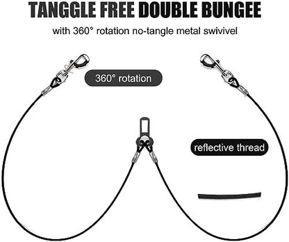 Dog Seat Belt Harness for Car, No Chew Tether Cable Vehicle Dogs Accessories - Image 3