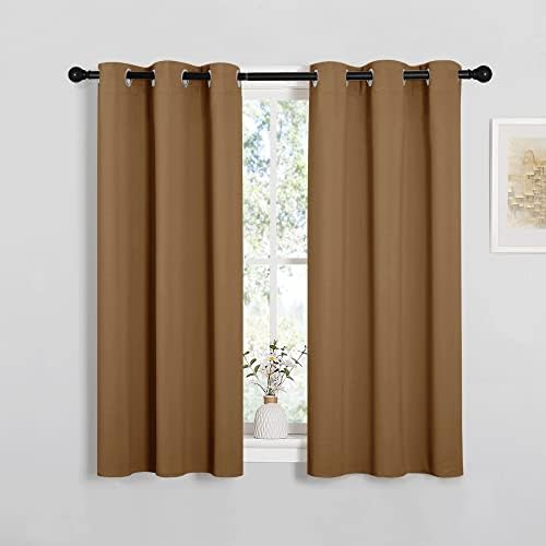 NICETOWN Sleek Blackout Curtains, 2 Panels, W34 x L84-inch - Image 7