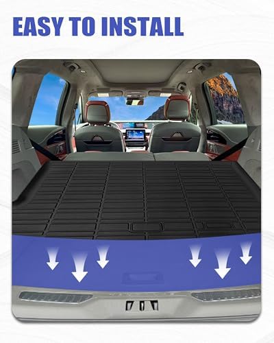 Trunk Mat for Lincoln Nautilus Accessories 2024 2025 2026 All Weather Cargo - Image 6
