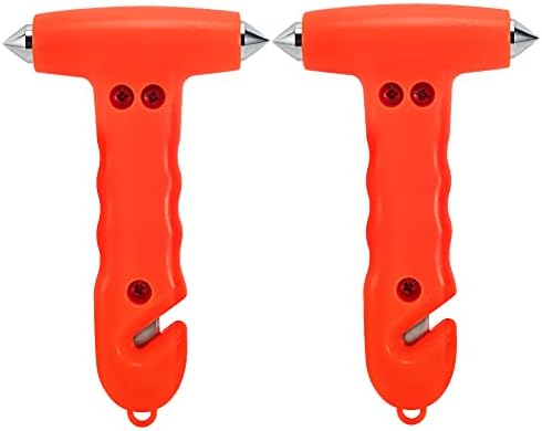 MOTORBUDDY Car Safety Hammer 2-Pack, Auto Emergency Escape Hammer by MOTOUDDY
