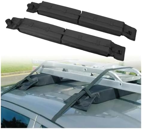 Anti-Vibration Roof Rack Pads Universal Crossbar Protection Pads Soft Top - Image 2