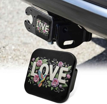 Trailer Hitch Cover 2 Inch Square Receiver Hitch Cover Rubber Tube Plug by Unknown